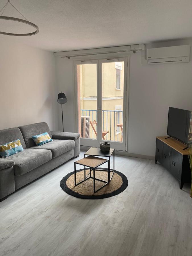 Superbe Appartement Climatise Avec Parking Prive Port Vendres Eksteriør billede